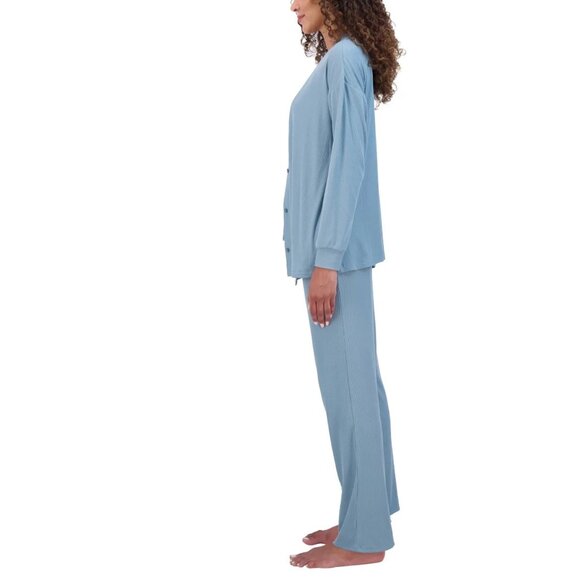 Live2Lounge Sm 3-piece Loungewear Set Cardigan Sleeveless Tank Top Pants Cooling - Picture 7 of 9